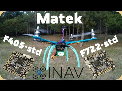 Matek F722-STD and F405-STD обзор и тесты отличных полетников под Inav ! - UCrRvbjv5hR1YrRoqIRjH3QA