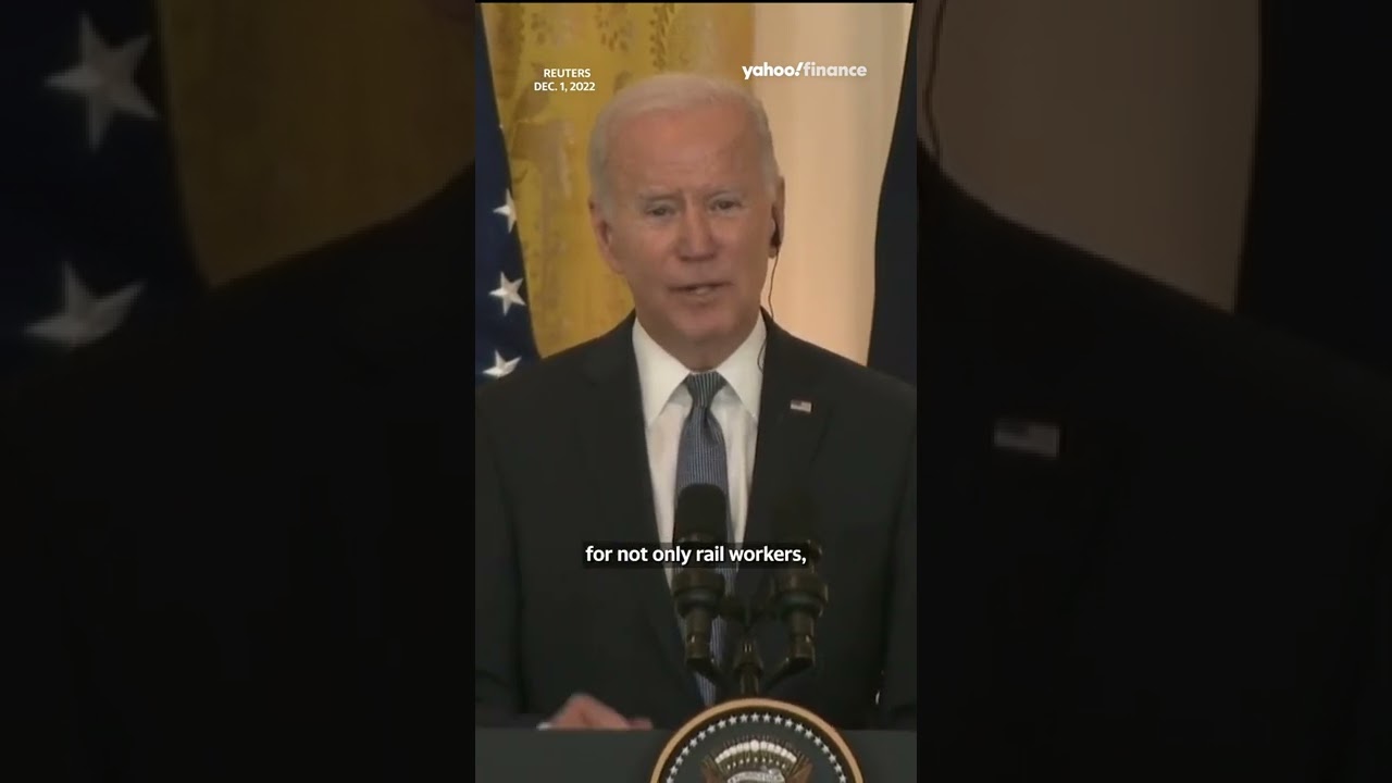 President Biden on paid leave for railroad workers amidst threats of strike
