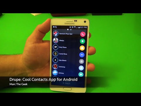 Drupe: Cool Contacts App for Android - UCbFOdwZujd9QCqNwiGrc8nQ