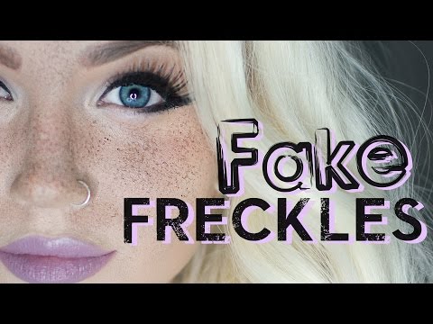 How to Fake Freckles - Fast & Easy Makeup Trick - UCoziFm3M4sHDq1kkx0UwtRw