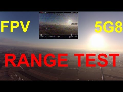 FPV Range Test - 5G8 600mW ImmersionRC Fatshark Nextwave SPW/SPW (flown with X5) - UCrP2YXnxHIGYmPf9QL9QcGw