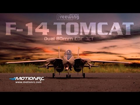 Freewing F-14 Tomcat Twin 80mm EDF Jet - Feature Review and Flight Demo - UCubk5oFcnH0G47QJsj22fKw