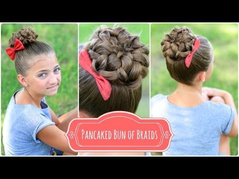 Pancaked Bun of Braids | Cute Girls Hairstyles - UC2LgZ_4GzSFQS-3a87_Jc6w