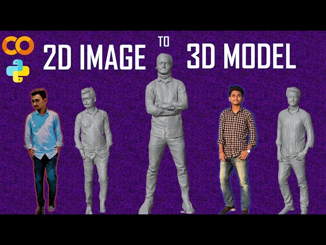 2D Image to 3D Model Deep Learning on GitHub