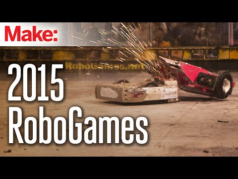 Garage Robot Combat at RoboGames 2015 - UChtY6O8Ahw2cz05PS2GhUbg