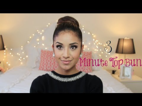 My 3 Minute Top Bun - UCo5zIpjl2OQkYatd8R0bDaw