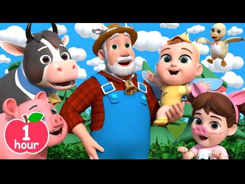 Old MacDonald Had a Farm -  Nursery Rhymes & Songs for Children