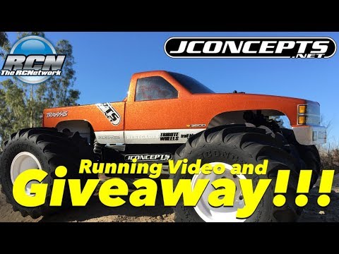 (CLOSED) Giveaway AND Running Video - JConcepts Traxxas Slash Monster Truck - UCSc5QwDdWvPL-j0juK06pQw