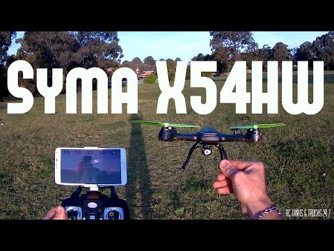 Syma X54HW FPV 720P HD Camera 6 Axis Gyro Altitude Hold - UC1JRbSw-V1TgKF6JPovFfpA