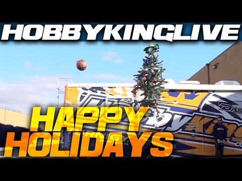 Happy Holidays from HobbyKing Live! Christmas tree drone. - UCkNMDHVq-_6aJEh2uRBbRmw