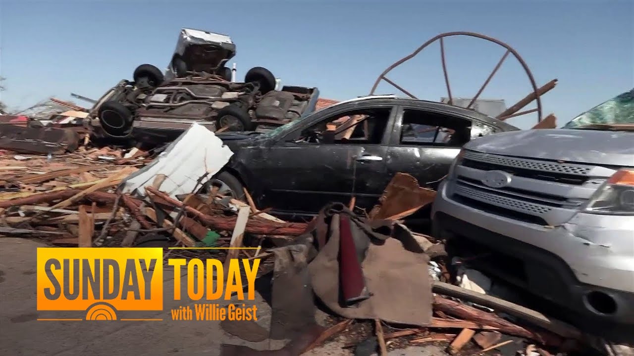 Residents survey damage after deadly tornadoes rock the South