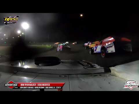 06w Ryan Walker | Rapid Speedway | 7-20-21 - dirt track racing video image
