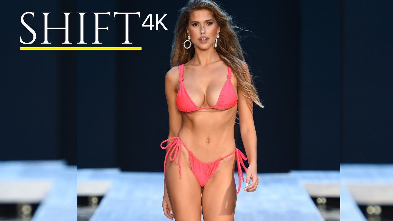 LIL AND EMM Bikini Fashion Show with supermodel KARA DEL TORO / Miami 2019