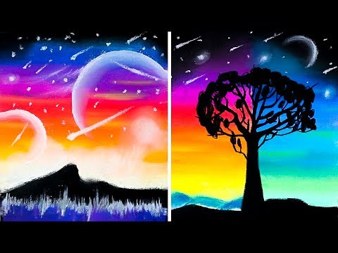 15 Cool Yet Crazy Drawing Tricks || Tutorial Drawing