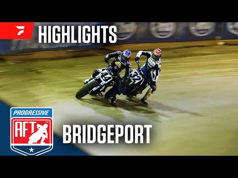 American Flat Track at Bridgeport Motorsports Park 6/22/24 | Highlights - dirt track racing video image