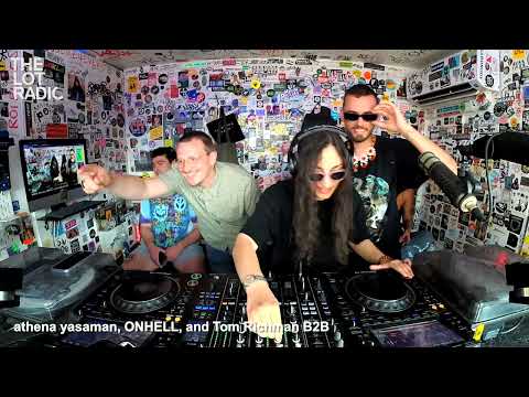 athena yasaman, ONHELL, and Tom Richman B2B @TheLotRadio 06-19-2023