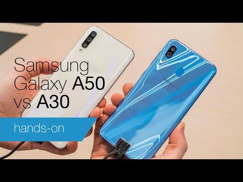 Galaxy A50 vs A30 hands-on comparison - UCOYuMvuSP9wuC4KfFhRB1vQ