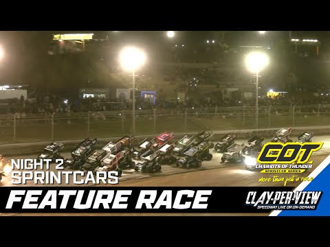 Sprintcars | Chariots of Thunder - Darwin - 12th Sep 2025 | Clay-Per-View - dirt track racing video image