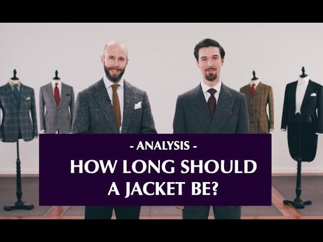 How Long Should a Sports Jacket Be?