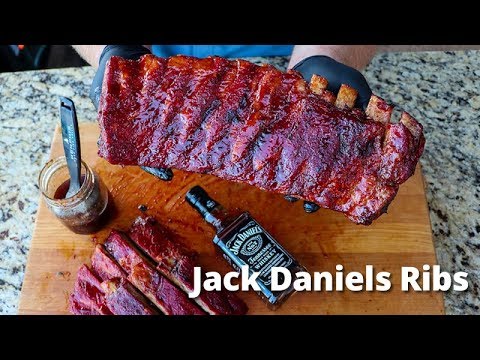 Jack Daniel's Ribs | Smoked Ribs with Jack Daniel's Glaze Recipe on Pellet Grill - UC--MxpGXJ3LVD8KvlNzRlcA