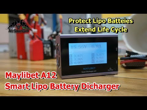 Protect Extend Lipo batteries Life Smart Lipo Discharger - UCsFctXdFnbeoKpLefdEloEQ