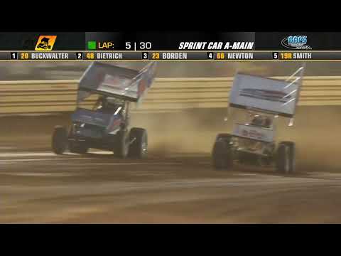 BAPS Motor Speedway | Capitol Renegade Clash Sprint Car Feature Highlights | 8/27/23 - dirt track racing video image