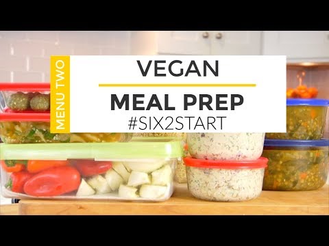 HEALTHY MEAL PREP | VEGAN MENU | #SIX2START - UCj0V0aG4LcdHmdPJ7aTtSCQ