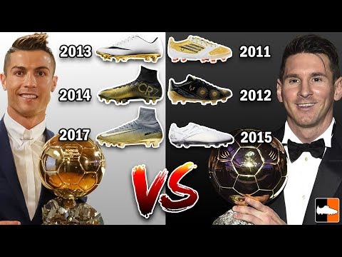 Ronaldo vs Messi who has the Best Ballon d'Or Boots? - UCs7sNio5rN3RvWuvKvc4Xtg