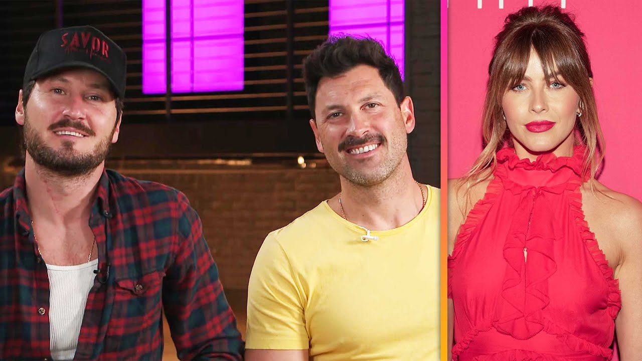 Val and Maksim Chmerkovskiy REACT to Julianne Hough Becoming DWTS Co-Host (Exclusive)