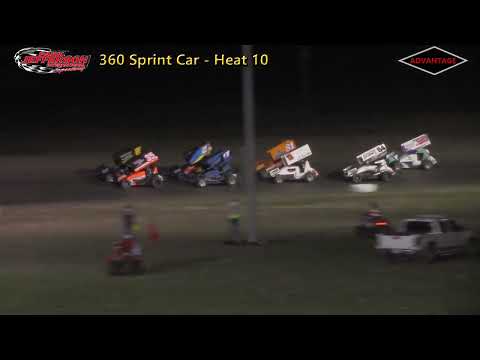 360 Sprint Car Heats Round 2 | Park Jefferson Speedway | 4-27-2018 - dirt track racing video image