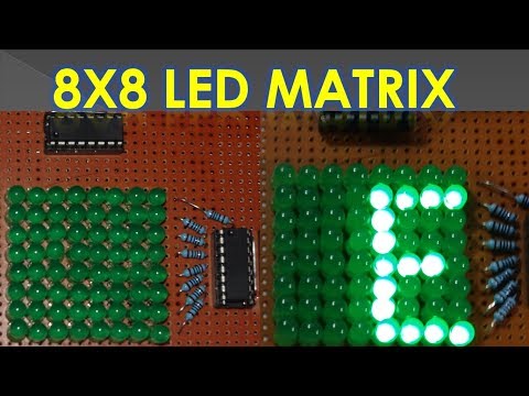 How To Make 8X8 Led Matrix - UCumd-_9yLti5zy7gOTcjdgQ