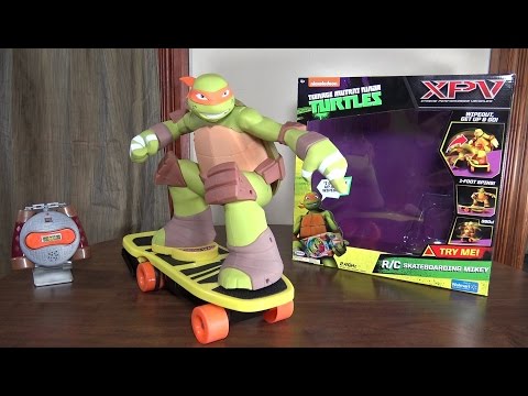 Jakks Pacific - TMNT RC Skateboarding Mikey - Review and Run - UCe7miXM-dRJs9nqaJ_7-Qww