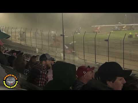 Bumper-to-Bumper IRA 410 Winged Sprint Car Full Feature Race 5-25-2025 at Wilmot Raceway - dirt track racing video image