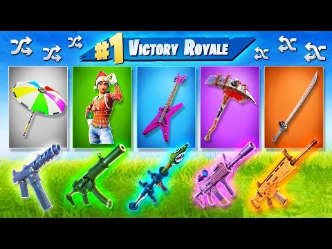 The RANDOM *EVERYTHING* challenge in Fortnite: Battle Royale! - UCYVinkwSX7szARULgYpvhLw