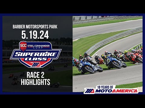 Steel Commander Superbike Race 2 at Alabama 2024 - HIGHLIGHTS | MotoAmerica