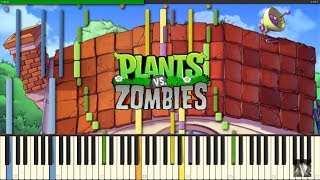 The Roof [Plants vs Zombies] - PIANO COVER [Synthesia Arr.]