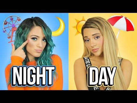 Opposite Makeup Tutorials for Summer:  NIGHT vs DAY - UCuVHOs0H5hvAHGr8O4yIBNQ