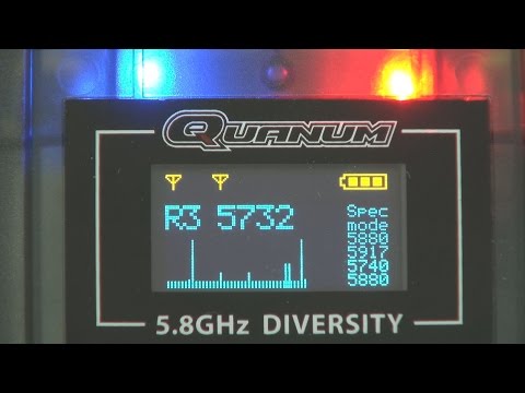 Quanum 5.8GHz FPV diversity receiver - on the bench - UCahqHsTaADV8MMmj2D5i1Vw