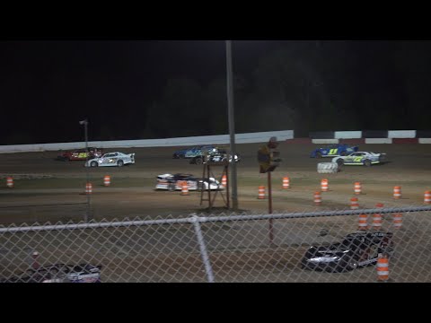 04/20/24 Street Stock Feature Event -  1st checked out, 2nd and 3rd were neck and neck - dirt track racing video image