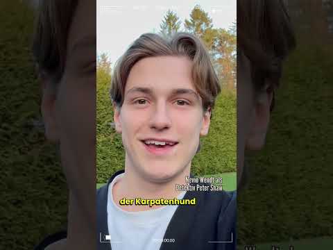 Nevio Wendt, Detektiv bei den Die Drei ??? freut sich auf seinen neuen Film.