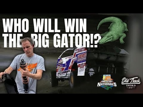 Our Last Chance Of Winning A Gator! Volusia Speedway DIRTcar Nationals Day 4 - dirt track racing video image