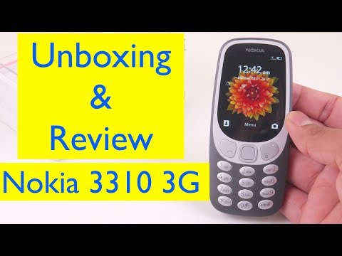 Nokia 3310 3G (2017) - Unboxing and Review - UC_acrluhgPmor082TT3lhDA