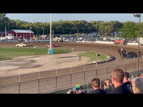 National Anthem at Wilmot Raceway 8-16-2023 (Kenosha County Fairgrounds with a horse drawn carriage) - dirt track racing video image