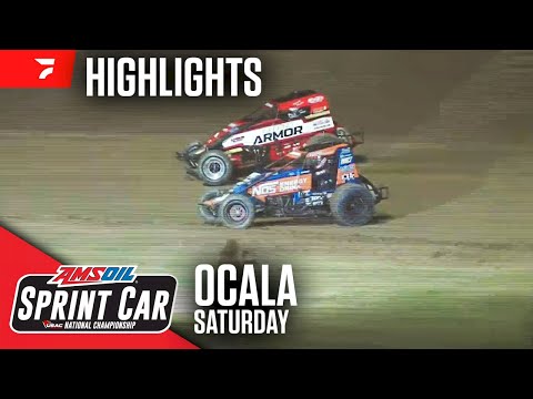 𝑯𝑰𝑮𝑯𝑳𝑰𝑮𝑯𝑻𝑺: Ocala Speedway | USAC AMSOIL National Sprint Cars | Winter Dirt Games XV | Feb. 10, 2024 - dirt track racing video image