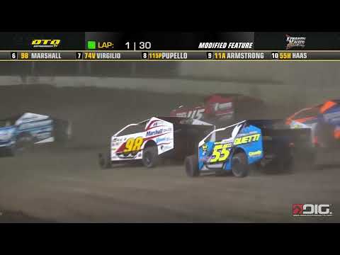 Lebanon Valley Speedway | Modified Feature Highlights | 8/9/25 - dirt track racing video image