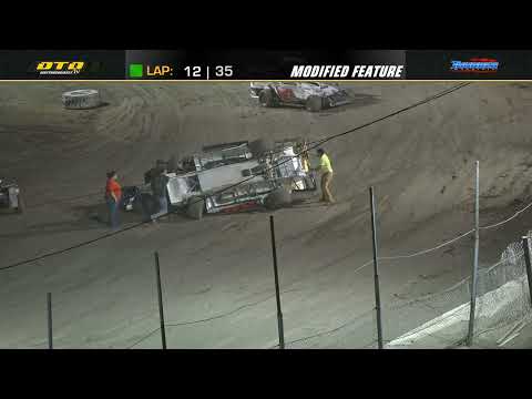 Thunder Mountain Speedway | Open Modified Feature Highlights | 5/21/22 - dirt track racing video image