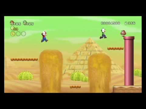 New Super Mario Bros. (Wii) E3 Trailer - UCl7ZXbZUCWI2Hz--OrO4bsA