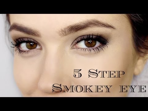 Day Smokey Eye | 5 Steps | Makeup Tutorial - UC-1-zPmT368J8JRbsK_1keA