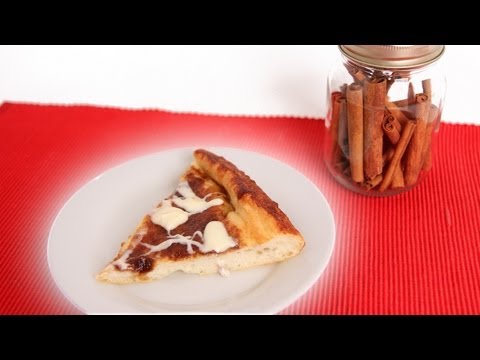 Cinnamon Roll Pizza Recipe - Laura Vitale - Laura in the Kitchen Episode 633 - UCNbngWUqL2eqRw12yAwcICg