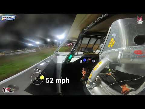 #60 Cody Nivens - 4 State Late Model - 6-28-2025 Springfield Raceway - In Car Camera - In Car Camera - dirt track racing video image
